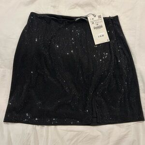 ZARA Sequin Skirt size M